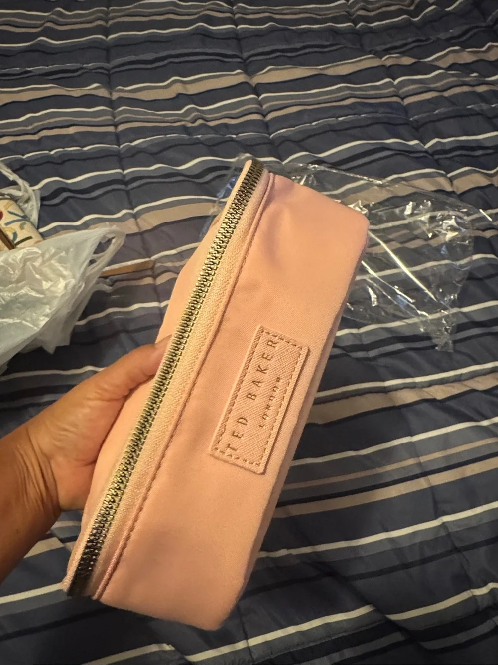 Ted Baker polished gold